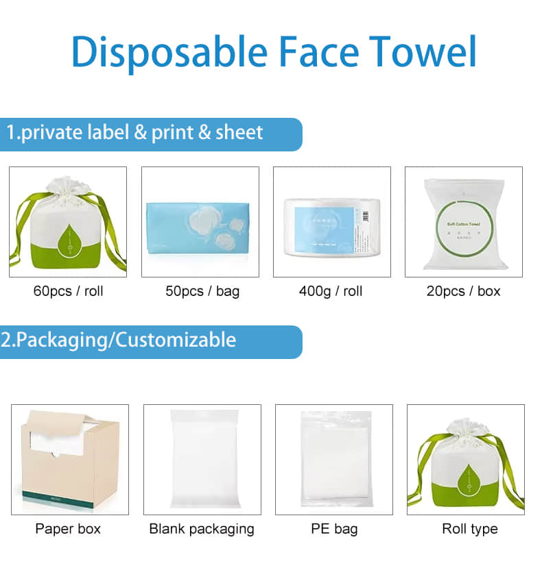 Wholesale Disposable Cotton Face Cleaning Towel Skin-Friendly Clean Towels for Face Wholesale Disposable Cotton Face Cleaning Towel Skin-Friendly Clean Towels for Face