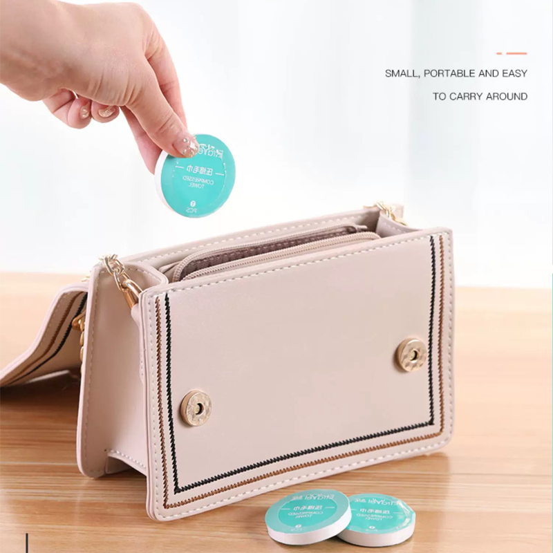 Portable travel individual wholesale customized disposable compressed towel tablet for hotel Portable travel individual wholesale customized disposable compressed towel tablet for hotel