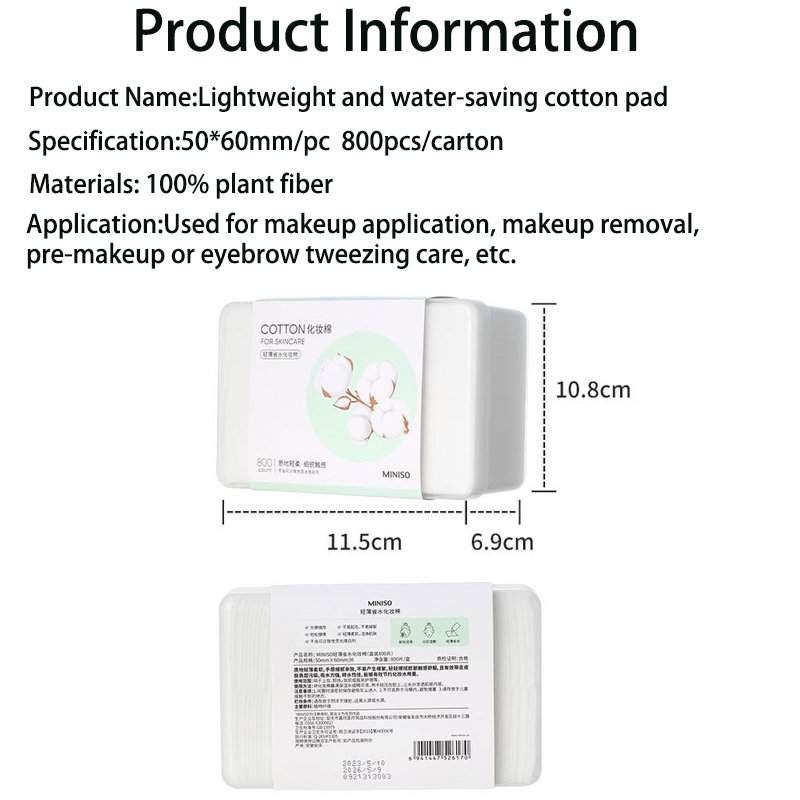 Disposable facial cleansing square cotton pad OEM Makeup Pads Manufacturer | Quanzhou Chuyang Disposable facial cleansing square cotton pad OEM Makeup Pads Manufacturer | Quanzhou Chuyang