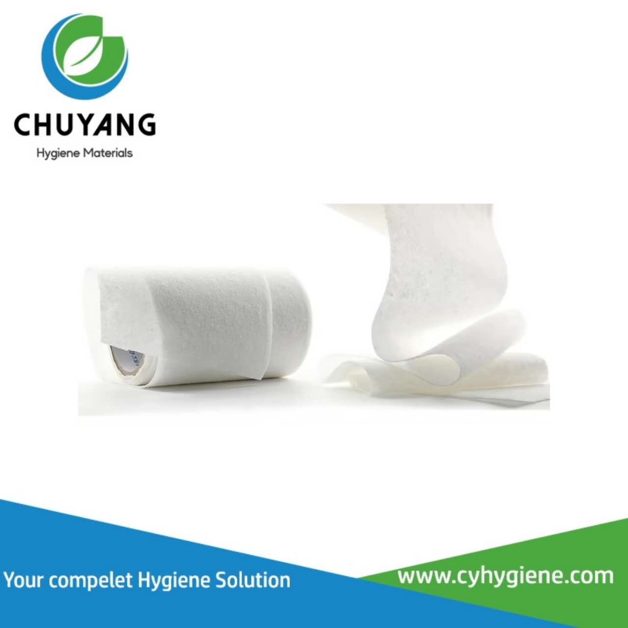 Jumbo Roll Airlaid Paper Napkin for Hygiene Products Sanitary Napkin 