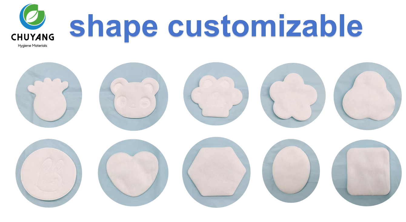 Wholesale Disposable Special Shape Cosmetic Facial Cotton Makeup Remover Pads for Face Skin Wholesale Disposable Special Shape Cosmetic Facial Cotton Makeup Remover Pads for Face Skin