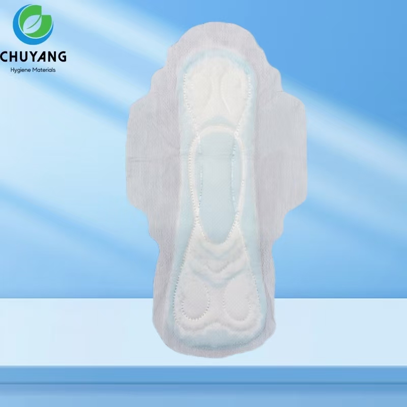 Wholesale Cheap and High Quality special design Sanitary Pads Menstrual fluff pulp  Sanitary Napkins