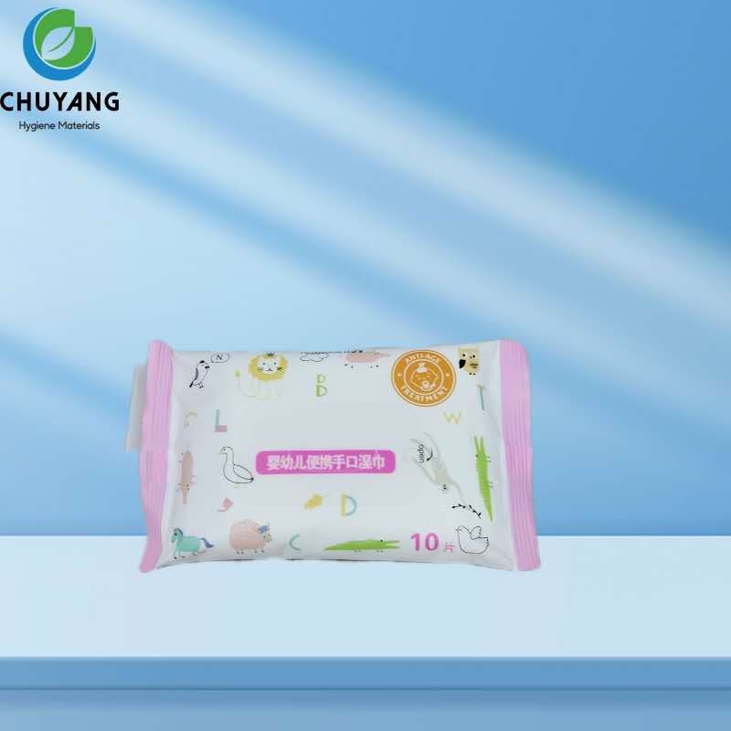 Factory OEM Customize 10 Pieces Packaging Baby Wipes Hand and Mouth Wet Wipes For Skin Care Factory OEM Customize 10 Pieces Packaging Baby Wipes Hand and Mouth Wet Wipes For Skin Care