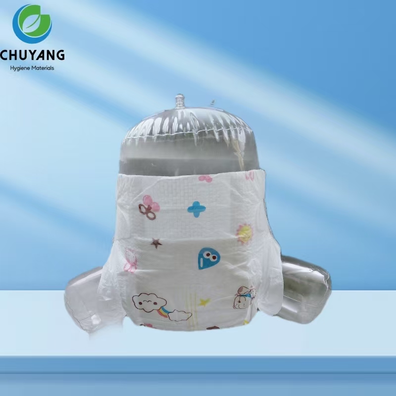Wholesale SAP Core Super Absorbent Baby Diaper Disposable Printed Super Ultra Thin Baby Diapers 