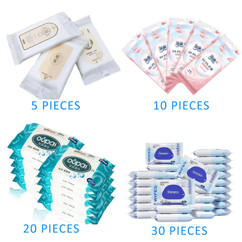 Full Automatic Wet Tissue Making Machine 5-30pcs Wet Wipes Production Line Full Automatic Wet Tissue Making Machine 5-30pcs Wet Wipes Production Line