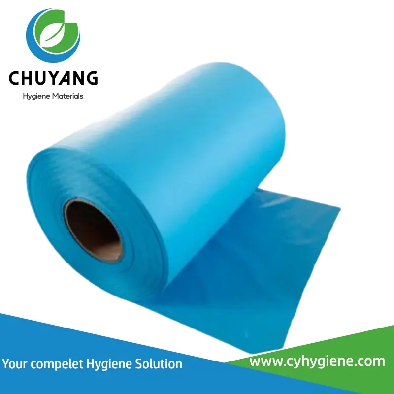 Waterproof-PE-Film-For-Disposable-Underpads-Raw-Materials-Making Waterproof-PE-Film-For-Disposable-Underpads-Raw-Materials-Making