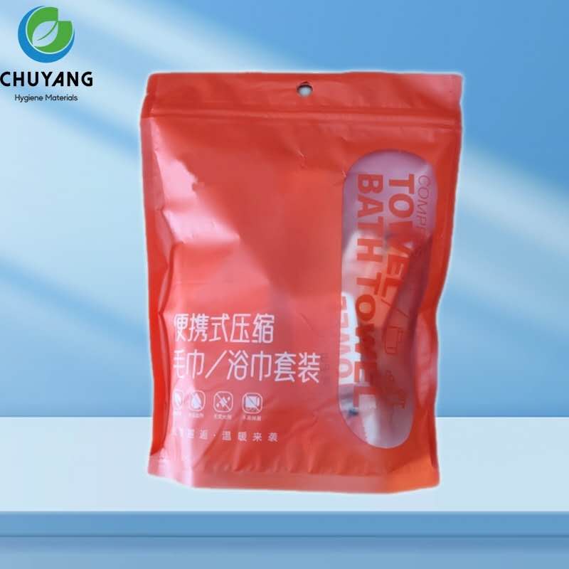 Disposable Non Woven bath Towel Set Portable Travel Face Towel Cleaning Compressed Towel set