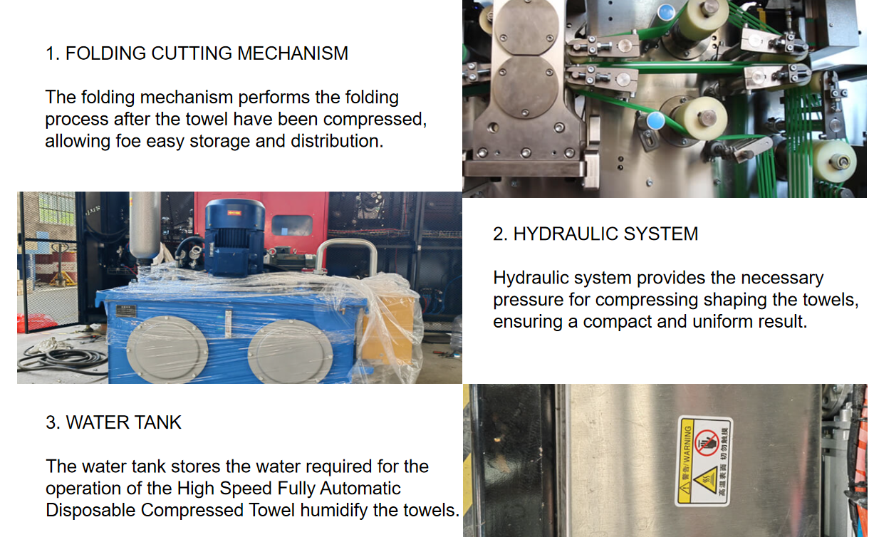 High Speed Fully Automatic Disposable Compressed Towel Machine High Speed Fully Automatic Disposable Compressed Towel Machine