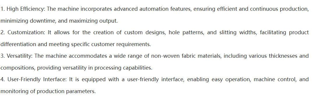 Non woven embossing & perforating slitting machine(Double unwinder and double rewinder) Non woven embossing & perforating slitting machine(Double unwinder and double rewinder)
