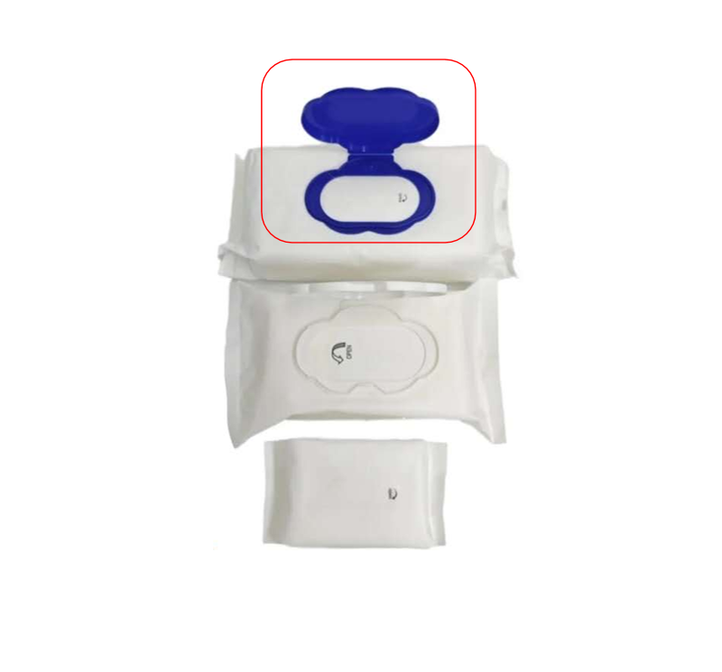 Hot Selling High Quality Wet Wipes Plastic Flip Pp Cover Wet Towel Plastic Packaging 