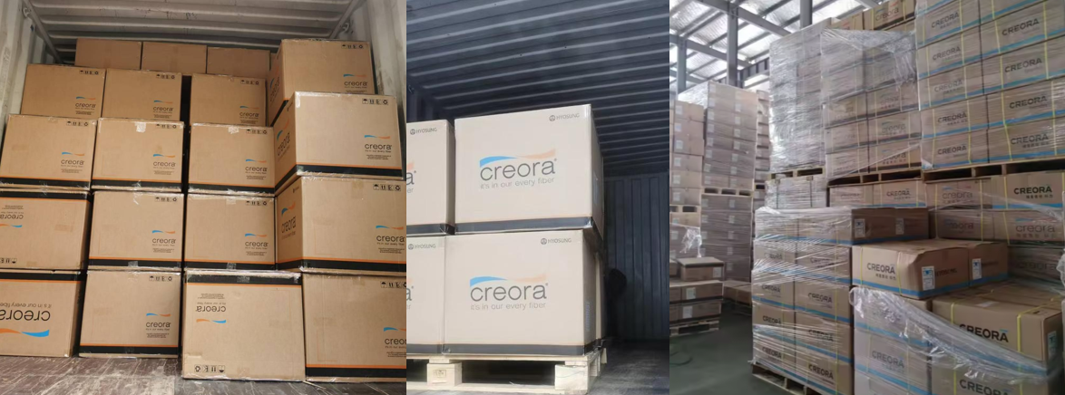 Elastic Thread for Diaper Use Creora 558D and 620DTex AA Grade Type H100 White Bare Spandex Yarn