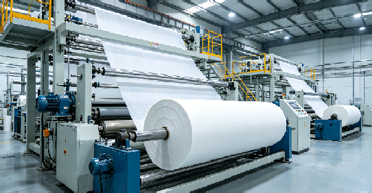 Breathable SMMS nonwoven fabric for diapers and sanitary napkins Breathable SMMS nonwoven fabric for diapers and sanitary napkins