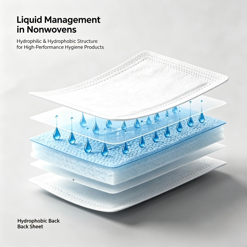 Liquid Management in Nonwovens: How Hydrophilic & Hydrophobic Engineering Build High-Performance Hyg