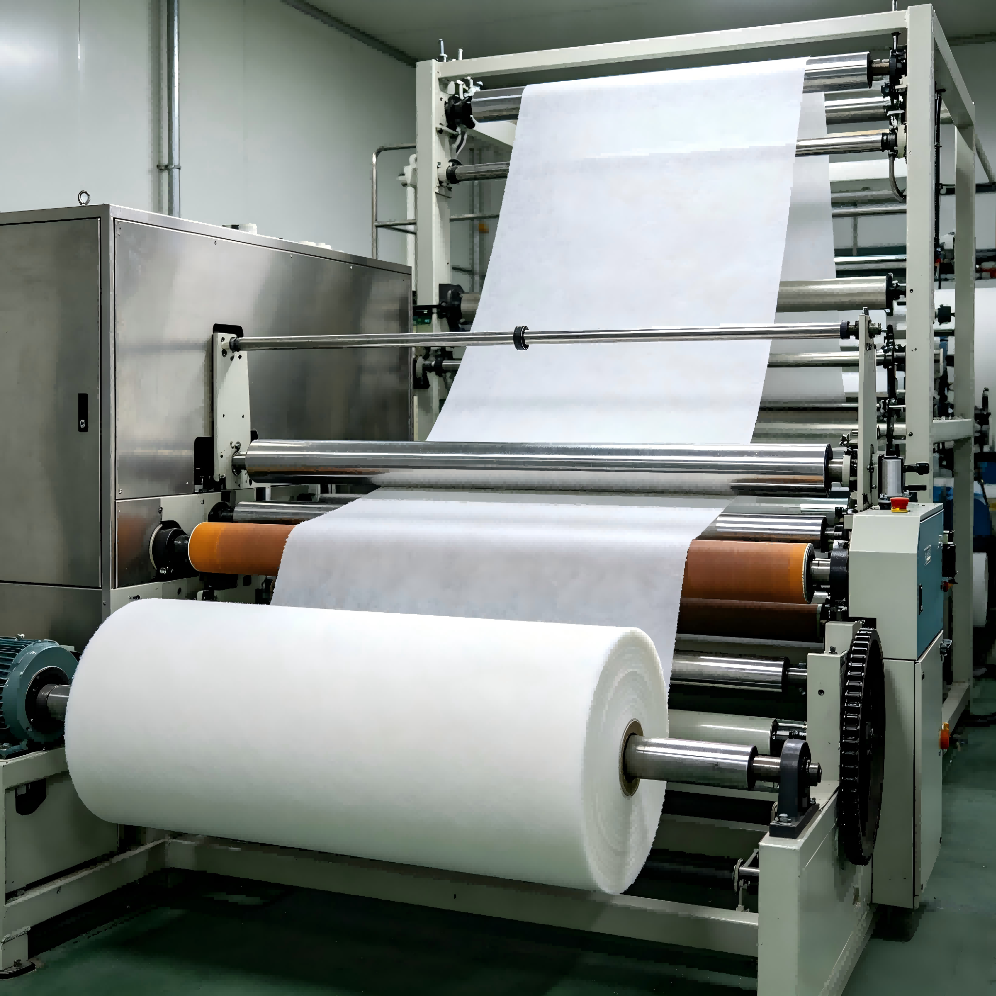 Indian Clients Visit Our Nonwoven Factory | Diaper & Sanitary Napkin Raw Materials