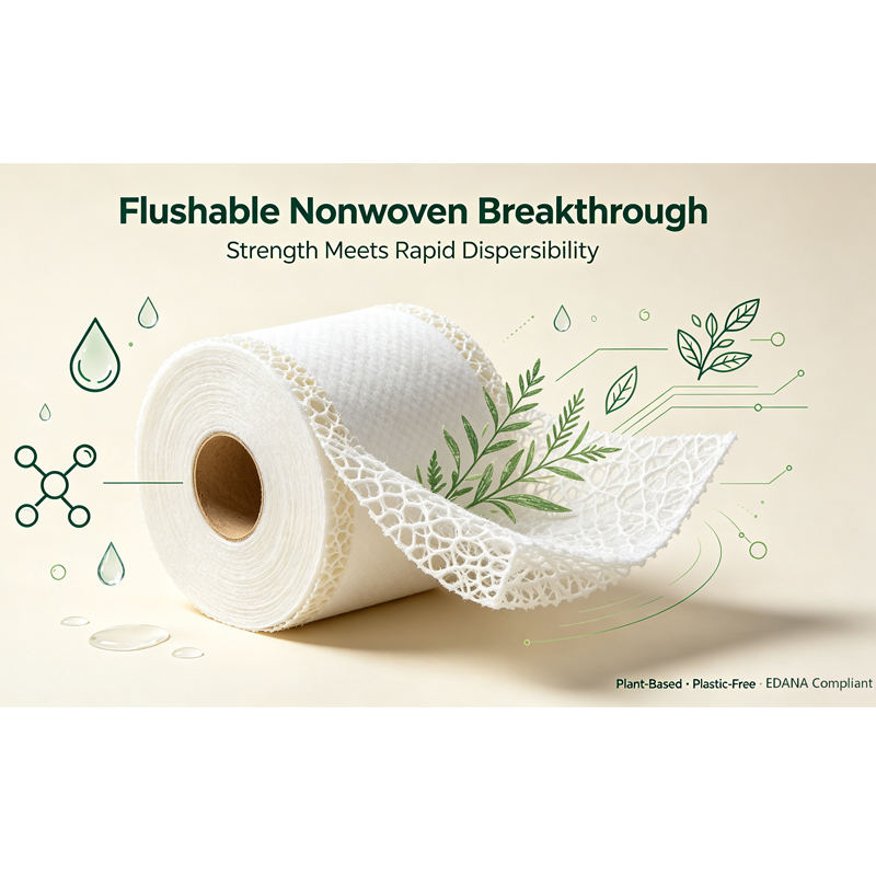 MFC Bio-Based Flushable Nonwoven Technology Solves Strength & Dispersibility Trade-off 